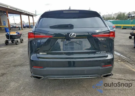 2019 Lexus Nx 300 Base из США, поврежденный, VIN JTJBARBZ3K2183288